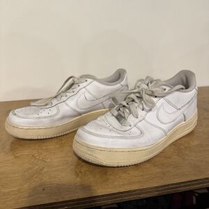 Nike Youth Air Force 1 White Casual Shoes Sneakers Size 7Y - 2015 - BUB